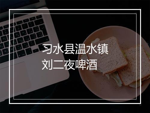 习水县温水镇刘二夜啤酒