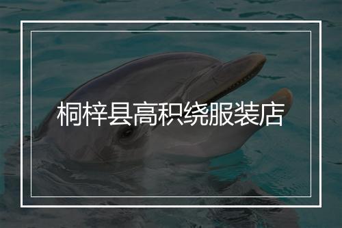 桐梓县高积绕服装店