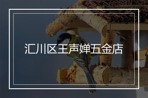 汇川区王声婵五金店