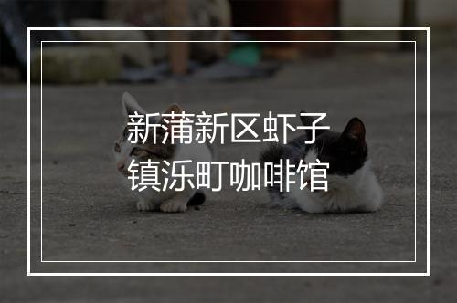 新蒲新区虾子镇泺町咖啡馆