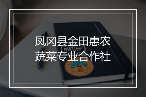 凤冈县金田惠农蔬菜专业合作社