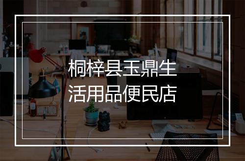 桐梓县玉鼎生活用品便民店