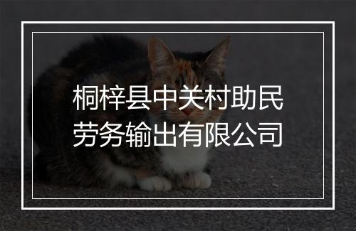 桐梓县中关村助民劳务输出有限公司