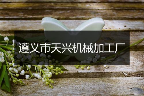 遵义市天兴机械加工厂