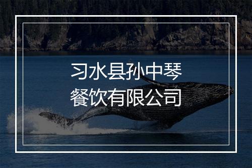 习水县孙中琴餐饮有限公司