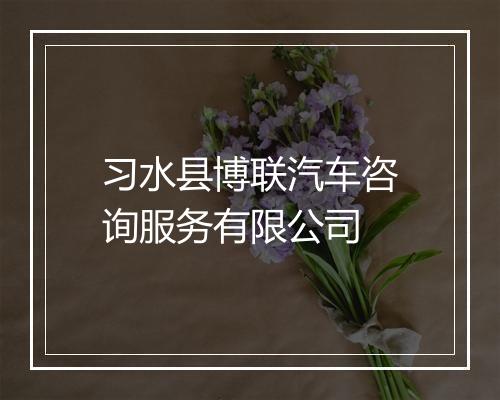 习水县博联汽车咨询服务有限公司