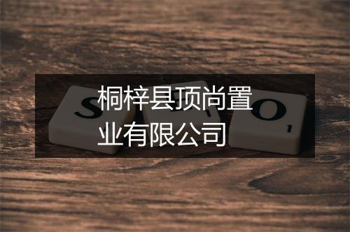 桐梓县顶尚置业有限公司