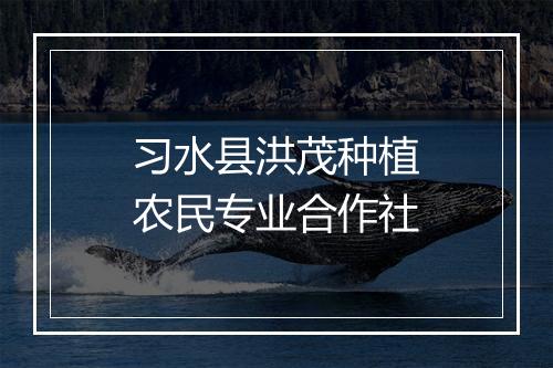 习水县洪茂种植农民专业合作社