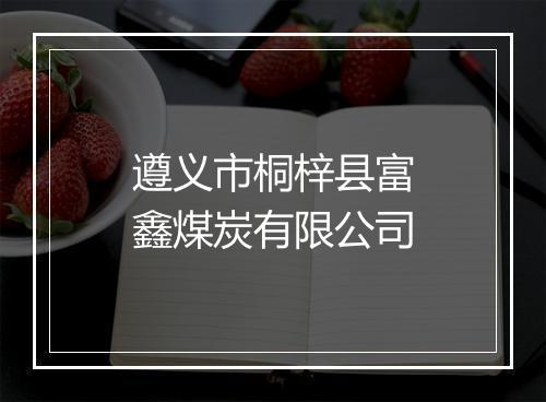 遵义市桐梓县富鑫煤炭有限公司