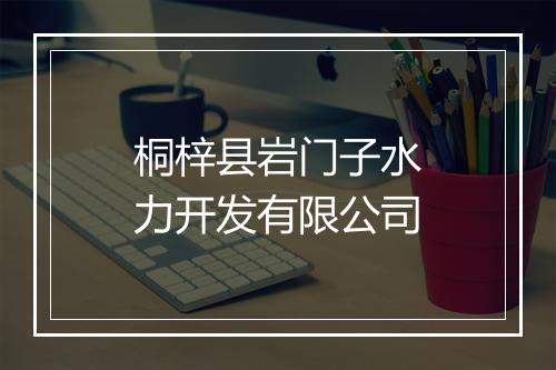 桐梓县岩门子水力开发有限公司