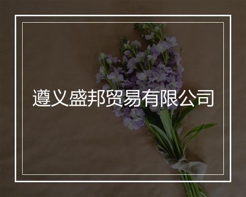 遵义盛邦贸易有限公司