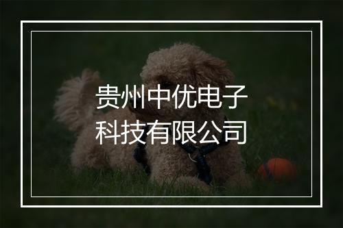 贵州中优电子科技有限公司
