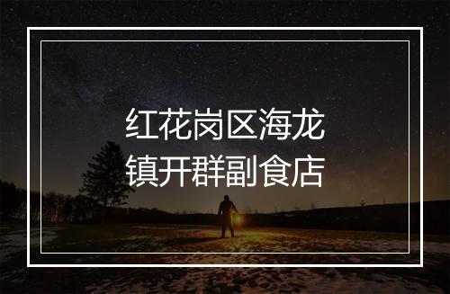 红花岗区海龙镇开群副食店