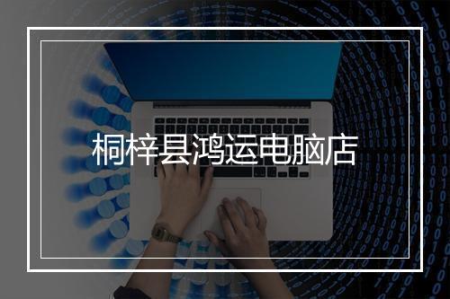 桐梓县鸿运电脑店