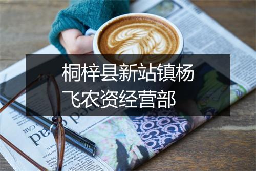 桐梓县新站镇杨飞农资经营部