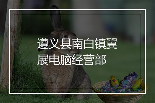 遵义县南白镇翼展电脑经营部