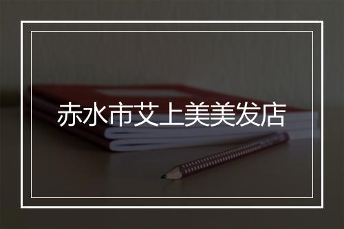 赤水市艾上美美发店