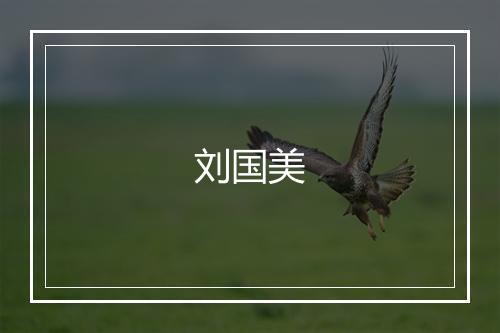 刘国美