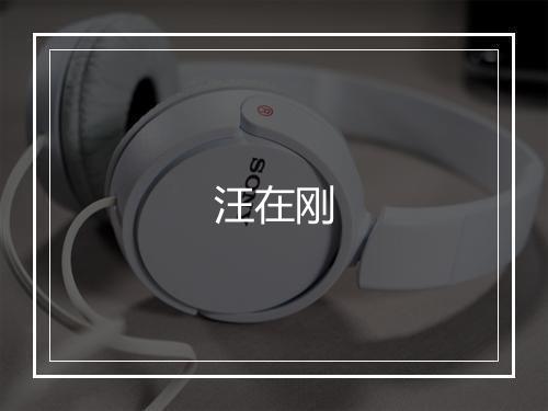 汪在刚