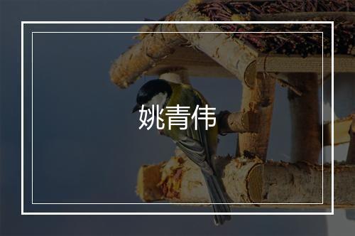 姚青伟
