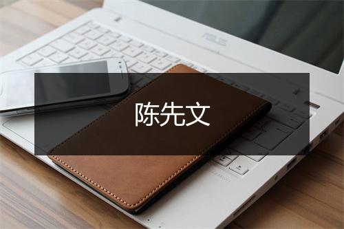 陈先文