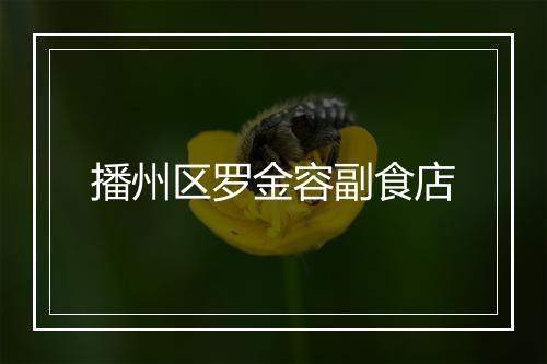 播州区罗金容副食店