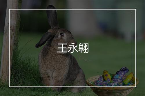 王永翱