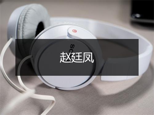 赵廷凤