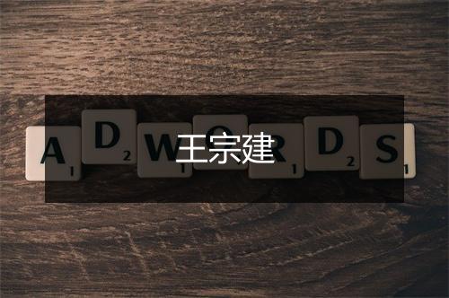 王宗建