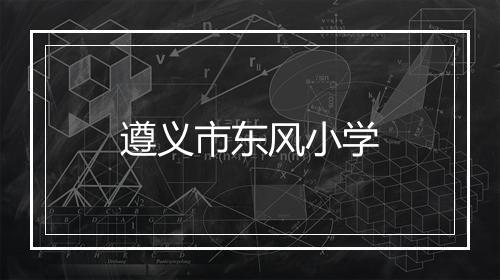 遵义市东风小学