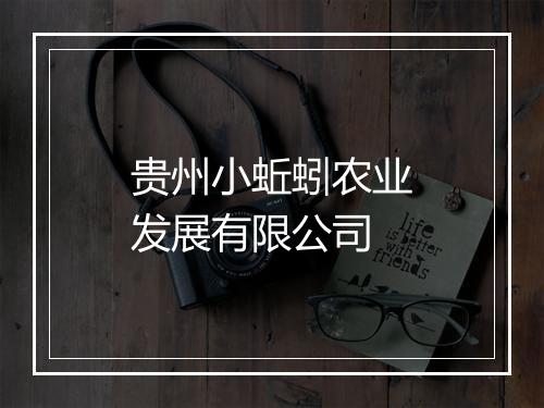 贵州小蚯蚓农业发展有限公司