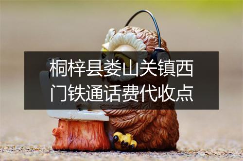 桐梓县娄山关镇西门铁通话费代收点