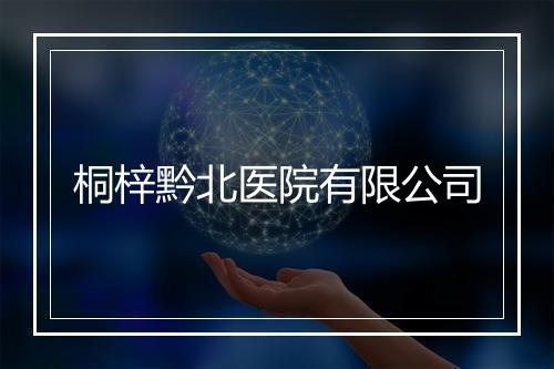桐梓黔北医院有限公司