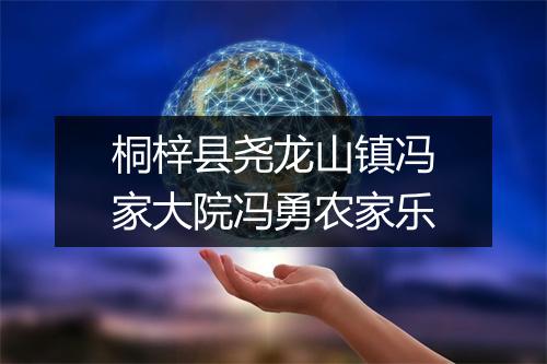 桐梓县尧龙山镇冯家大院冯勇农家乐