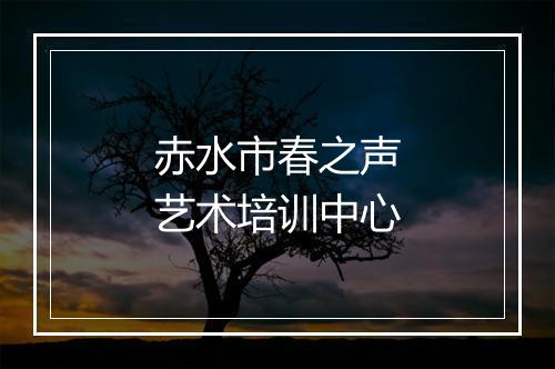 赤水市春之声艺术培训中心