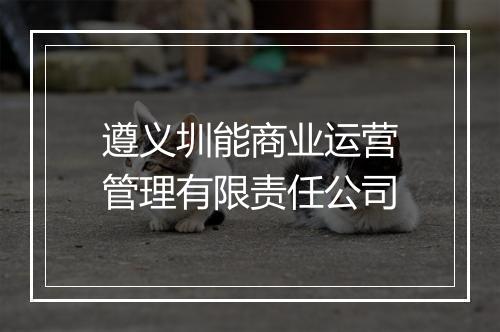 遵义圳能商业运营管理有限责任公司