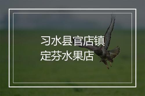 习水县官店镇定芬水果店