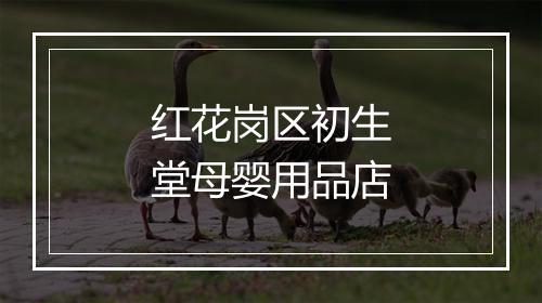 红花岗区初生堂母婴用品店