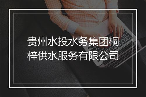 贵州水投水务集团桐梓供水服务有限公司