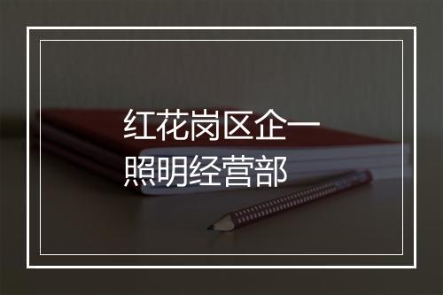 红花岗区企一照明经营部