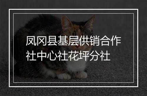 凤冈县基层供销合作社中心社花坪分社