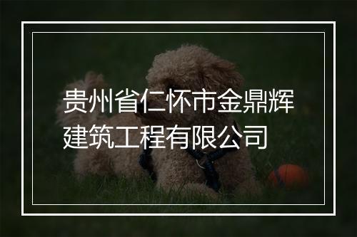 贵州省仁怀市金鼎辉建筑工程有限公司