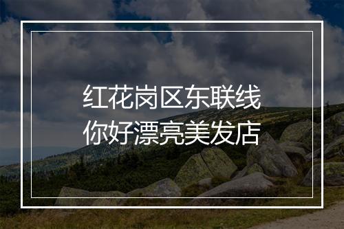 红花岗区东联线你好漂亮美发店