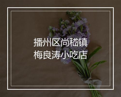 播州区尚嵇镇梅良涛小吃店