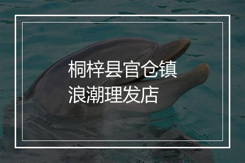 桐梓县官仓镇浪潮理发店