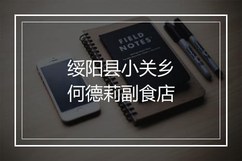 绥阳县小关乡何德莉副食店