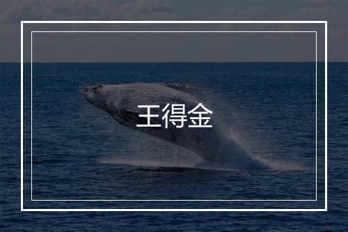 王得金