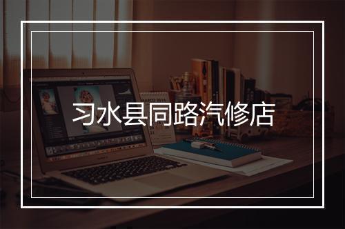 习水县同路汽修店