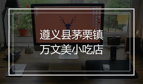遵义县茅栗镇万文美小吃店