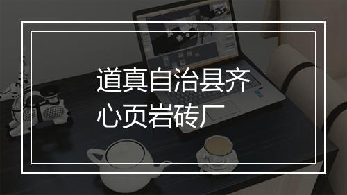 道真自治县齐心页岩砖厂